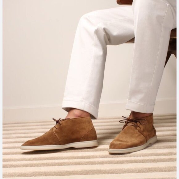 UGG Neumel Chestnut Suede Men’s 9.5 - Picture 1 of 8